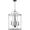 Progress Lighting Durrell Collection Four-Light Black Medium Foyer P500210-031 - alternate 2